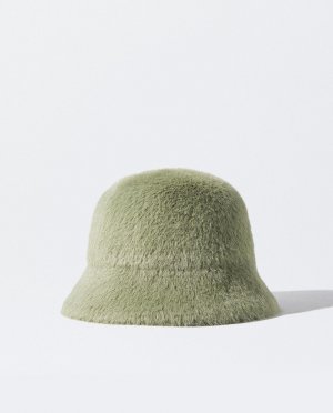 Женская однотонная меховая шапка-ведро Parfois