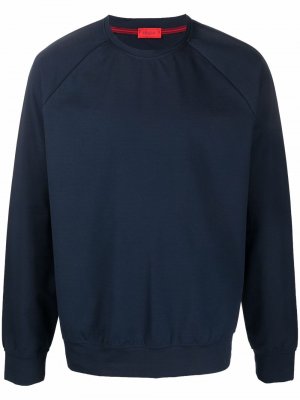 Long-sleeved sweatshirt Isaia. Цвет: синий