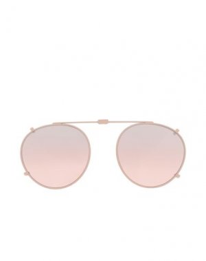 Солнечные очки KOMONO. Цвет: светло-розовый