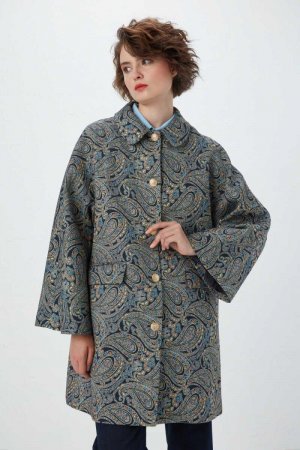 Текстурированное пальто , темно-синий Gusto