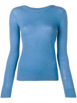 Бесшовный свитер Eternals Agnona. Цвет: синий