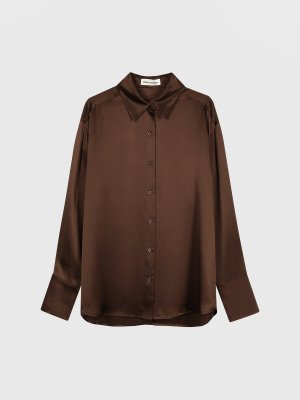 Рубашка Bellini от Present & Simple. Цвет: шоколадный