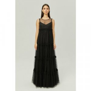 Платье , размер 40, черный Olga Skazkina. Цвет: черный