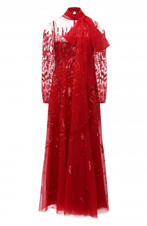 Платье Zuhair Murad. Цвет: красный
