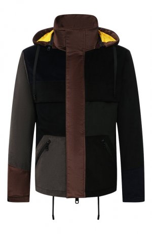 Утепленная куртка Dolce & Gabbana. Цвет: разноцветный