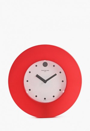 Часы настенные Troykatime 37.5 см. Цвет: красный