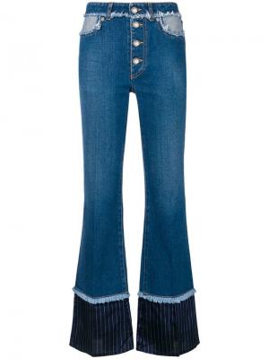 Слегка расклешенные джинсы с высокой талией Sonia Rykiel. Цвет: синий