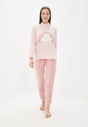Пижама Milk & Honey. Цвет: розовый