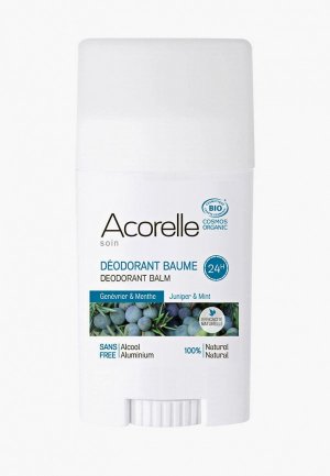 Дезодорант Acorelle -бальзам Можжевельник и Мята, 40 г. Цвет: белый