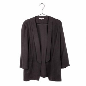 Женская тонкая черная куртка с рукавами 3/4 BEST MOUNTAIN