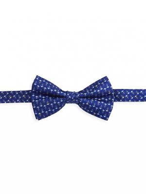 КОЛЛЕКЦИЯ Шелковый галстук-бабочка с якорем , синий Saks Fifth Avenue
