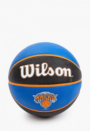Мяч баскетбольный Wilson NBA TEAM TRIBUTE BSKT NY KNICKS. Цвет: синий