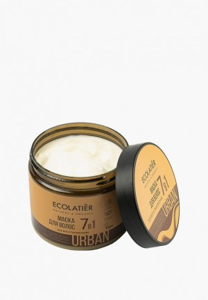 Маска для волос Ecolatier SOS восстановление 7 в 1 какао & жожоба , 380 мл. Цвет: прозрачный