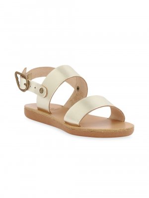 Мягкие сандалии Clio для маленьких девочек и , золотой Ancient Greek Sandals
