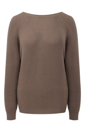 Кашемировый пуловер Allude. Цвет: бежевый