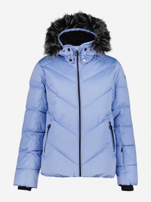 Куртка утепленная женская Suppivaara, Голубой Luhta. Цвет: голубой