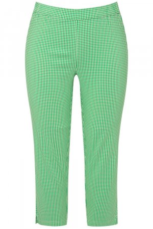 Обычные плиссированные брюки , трава зеленая Ulla Popken