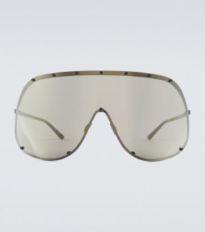 Солнцезащитные очки в массивной оправе , серый Rick Owens