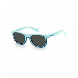 Солнцезащитные очки PLD 8041/S 2X6 M9, черный Polaroid. Цвет: черный/голубой