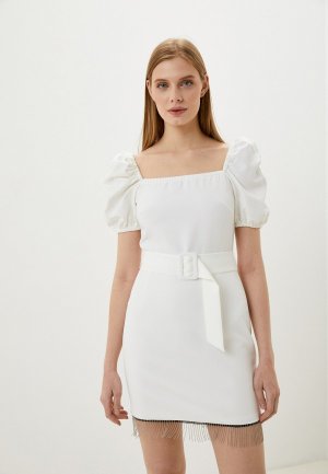 Платье Kira Plastinina. Цвет: белый