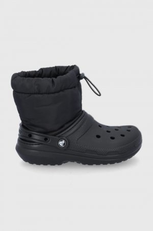 Зимние ботинки Classic на подкладке Neo Puff Boot , черный Crocs