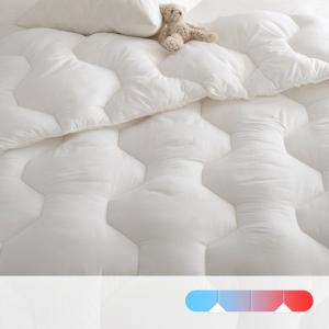 Двойное одеяло Prestige Hollofil®, 4 сезона, 200 и 300 г/м² REVERIE. Цвет: белый