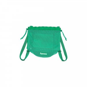 Маленький сетчатый рюкзак , зеленый Supreme
