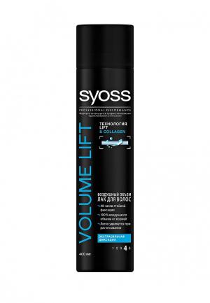 Лак для волос Syoss Volume LIFT Объем Экстрасильная фиксация, 400 мл