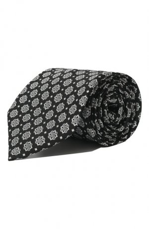 Комплект из галстука и платка Stefano Ricci. Цвет: чёрный