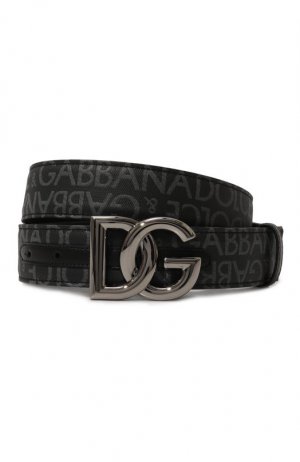 Ремень Dolce & Gabbana. Цвет: серый