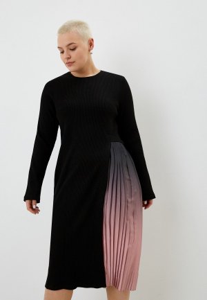Платье Milanika. Цвет: черный