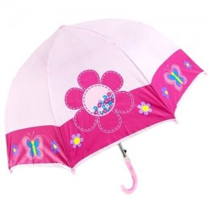 Детский зонт Бабочки, 46 см (53587) Mary Poppins. Цвет: розовый