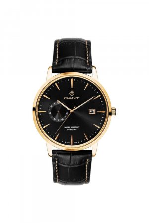 Часы East Hill-Ipg с черным ремешком из нержавеющей стали - G165014, черный Gant