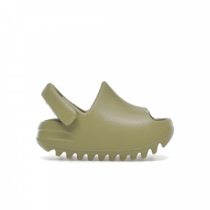 Yeezy Slides Infants Resin 2022 Детские кроссовки Green FZ5900 Adidas