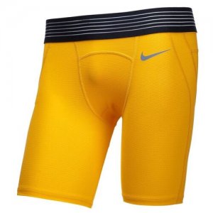 Белье шорты Nike GFA 927205-739. Цвет: желтый
