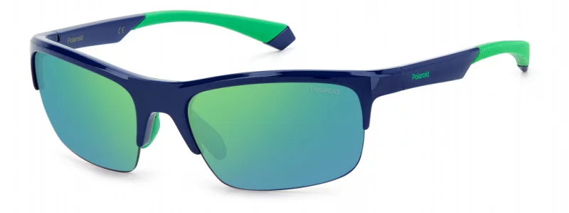 Солнцезащитные очки унисекс PLD-205126RNB645Z зеленые Polaroid
