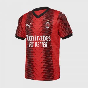 Футболка игровая домашняя Puma Milan сезон 2023/24, размер XS, красный. Цвет: красный