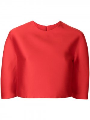 Блузка с объемными рукавами Isabel Sanchis. Цвет: красный