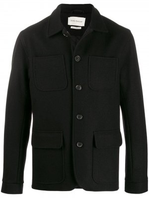 Куртка в утилитарном стиле Oliver Spencer. Цвет: черный