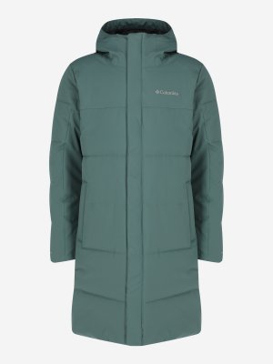 Куртка утепленная мужская Cedar Summit Long Insulated Jacket, Зеленый Columbia. Цвет: зеленый