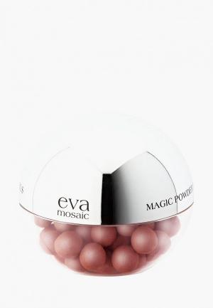 Пудра Eva Mosaic в шариках Magic Powder Pearls. Цвет: розовый
