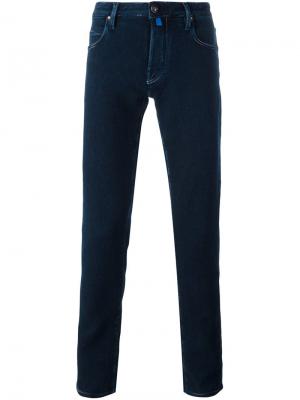 Зауженные джинсы Jacob Cohen. Цвет: синий