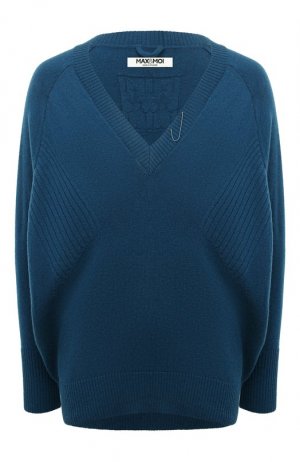 Кашемировый свитер Max&Moi. Цвет: синий