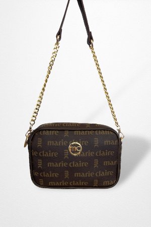 Коричневая женская сумка через плечо Layla MC241103761 Marie Claire