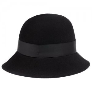Шляпа , размер 56, черный Betmar. Цвет: черный