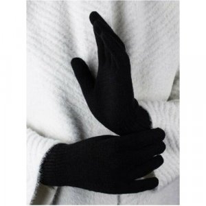 Перчатки мужские зимние с серым мехом Lucky. Цвет: серый/черный/черные