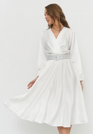 Платье BrandStoff. Цвет: белый
