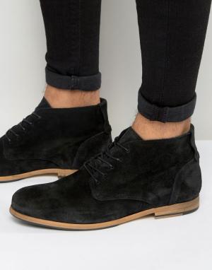 Замшевые ботинки на шнуровке Shoe Bear Oliver the. Цвет: черный