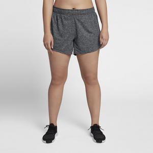 Женские шорты для тренинга Dri-FIT (большие размеры) Nike. Цвет: серый