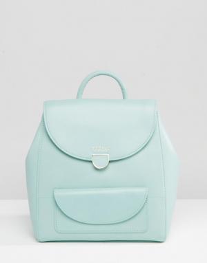 Кожаный рюкзак Modalu. Цвет: зеленый